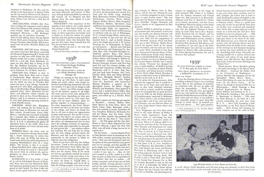 1938, Dartmouth Alumni Magazine