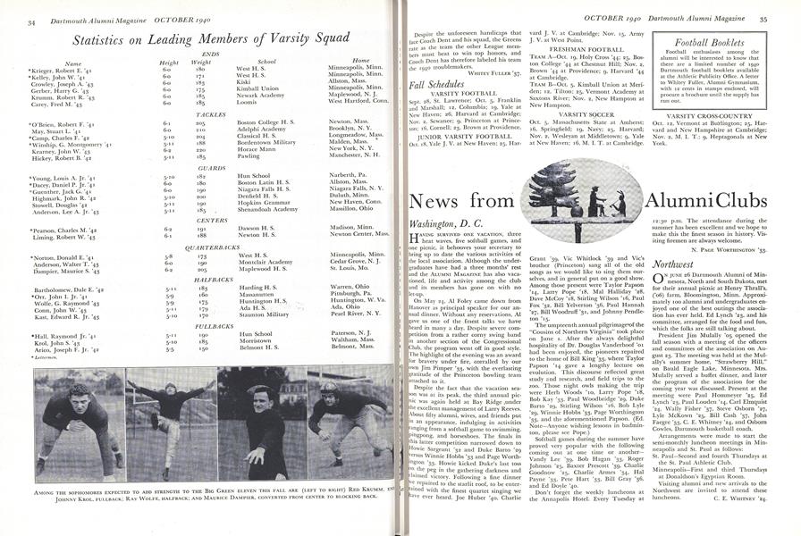 Football Booklets