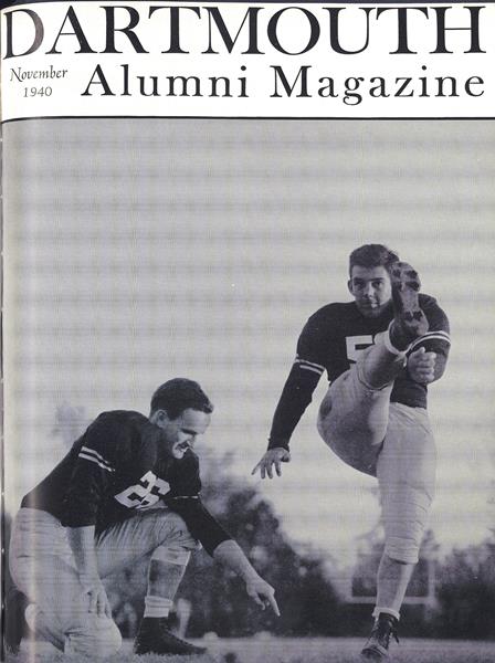 Issue: - November 1940 | Dartmouth Alumni Magazine