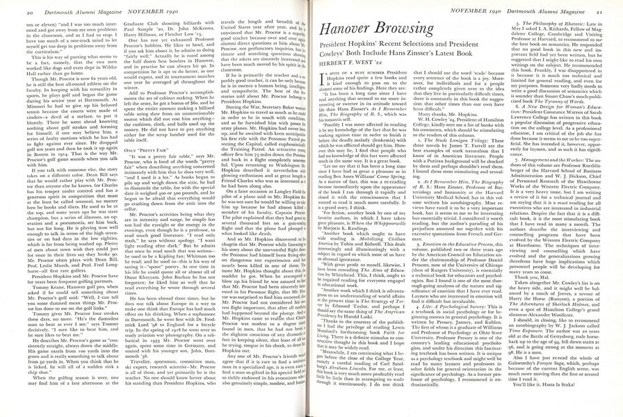 Hanover Browsing