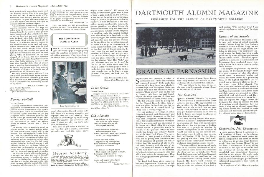 1941, Dartmouth Alumni Magazine