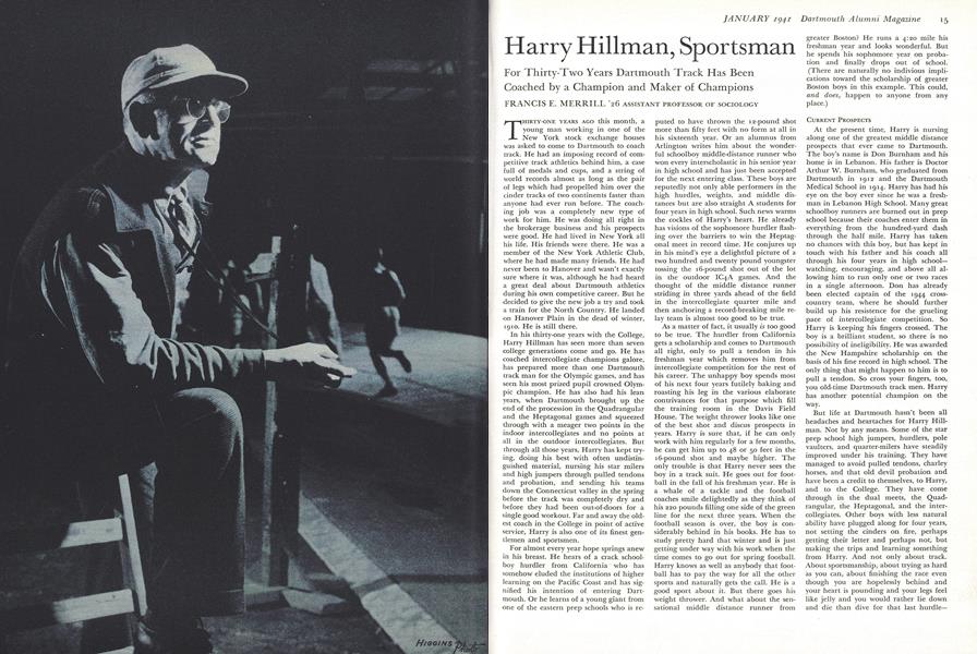 Harry Hillman, Sportsman