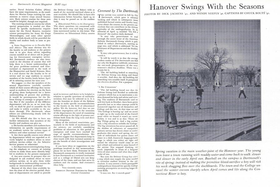 Hanover Swings With the Seasons