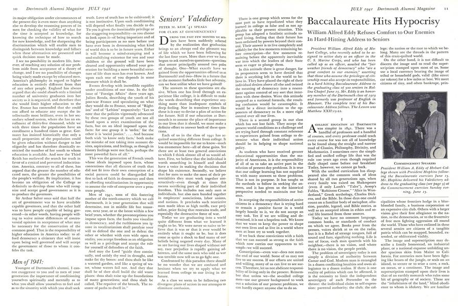 Baccalaureate Hits Hypocrisy