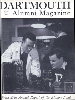 April 1942 | Dartmouth Alumni Magazine