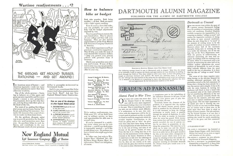 Dartmouth as Unusual
