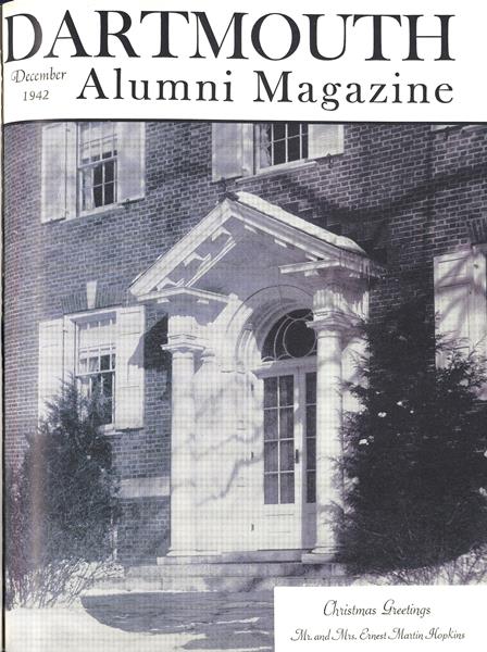 Issue: - December 1942 | Dartmouth Alumni Magazine