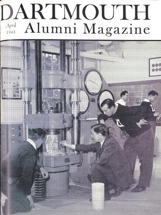 April 1943 | Dartmouth Alumni Magazine