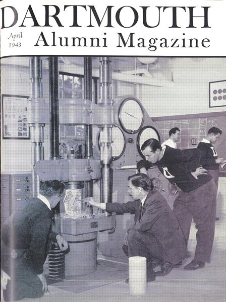 Issue: - April 1943 | Dartmouth Alumni Magazine