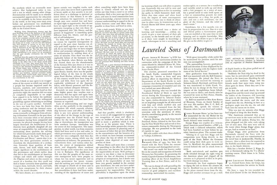 Laureled Sons of Dartmouth