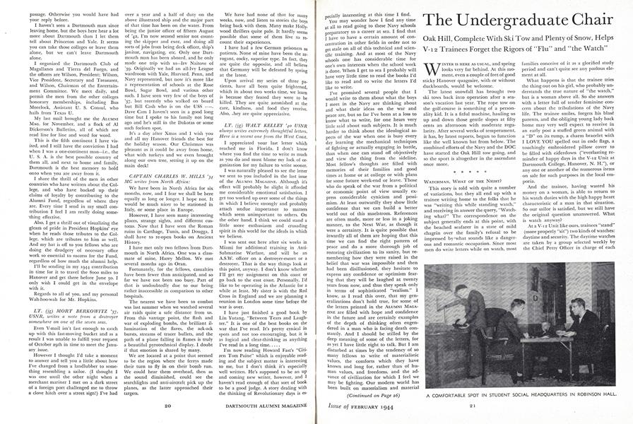 The Undergraduate Chair