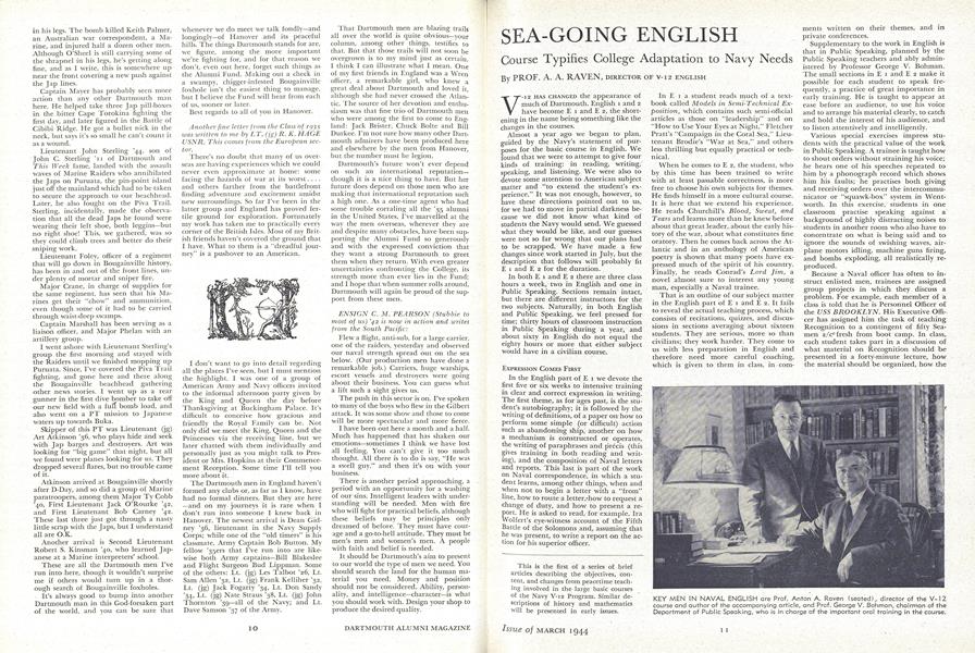 SEA-GOING ENGLISH