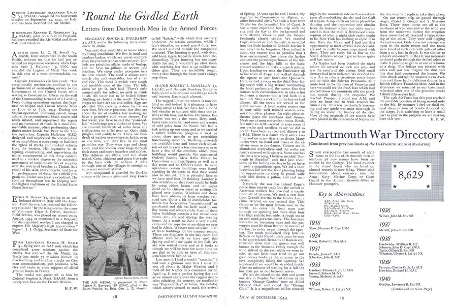 Laureled Sons of Dartmouth