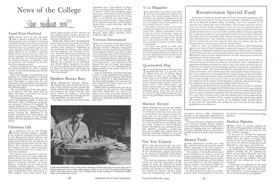 College Receives Bequests