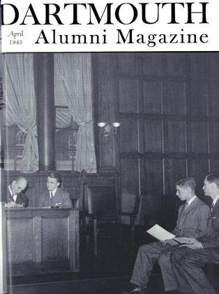 April 1945 | Dartmouth Alumni Magazine