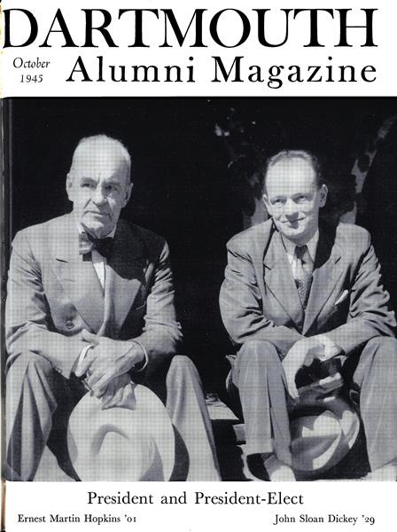 Issue: - October 1945 | Dartmouth Alumni Magazine