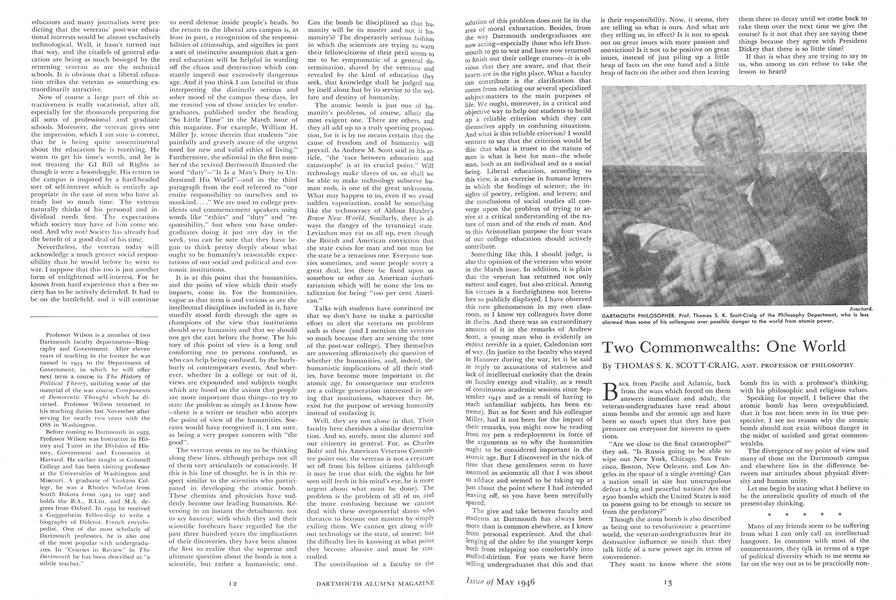 The Role of the Humanities