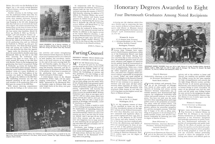 Full-Fledged Commencement Returns
