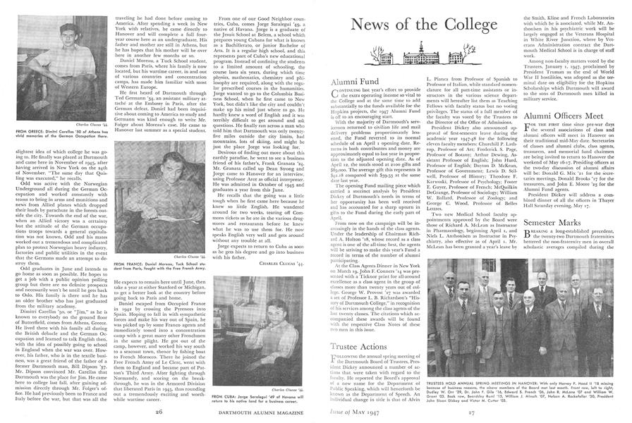 The Undergraduate Chair