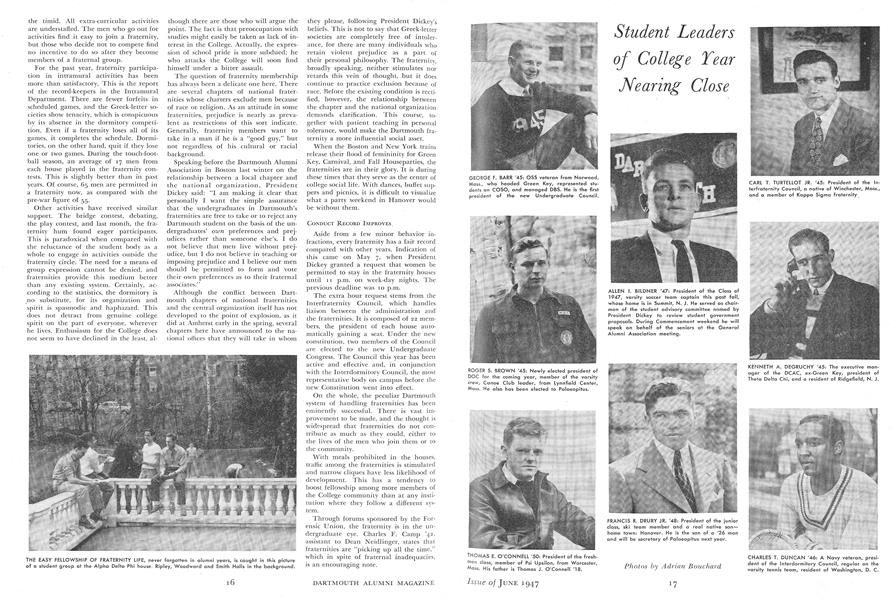 A FRATERNITY REVIEW
