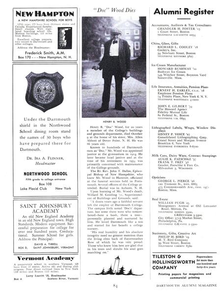 "Doc" Wood Dies