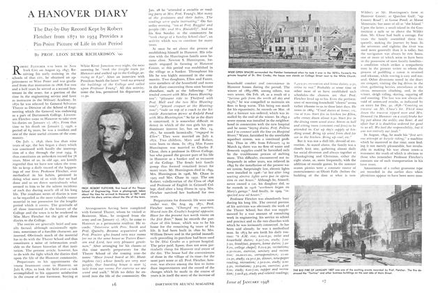 A HANOVER DIARY