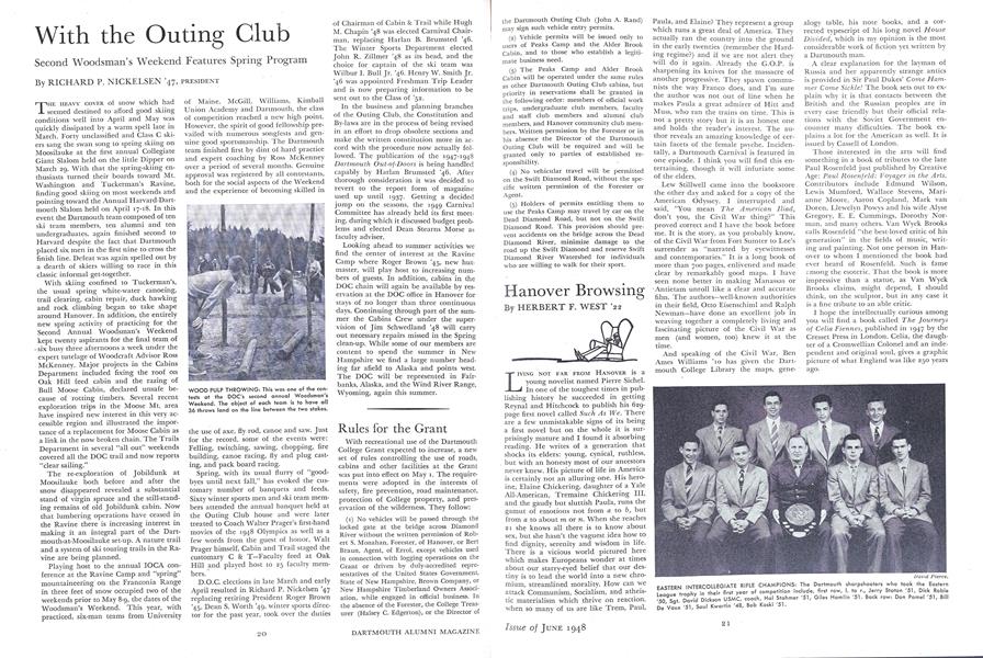With the Outing Club