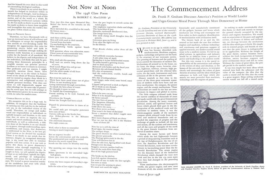 The 1948 Class Poem
