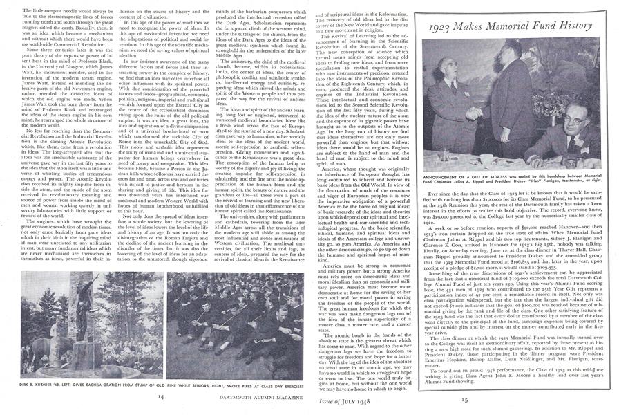 1923 Makes Memorial Fund History