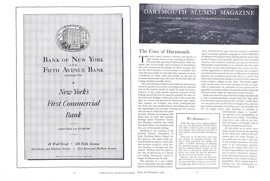 The Core of Dartmouth