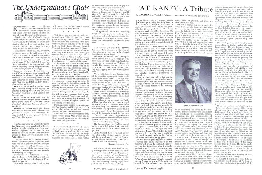 PAT KANEY: A Tribute