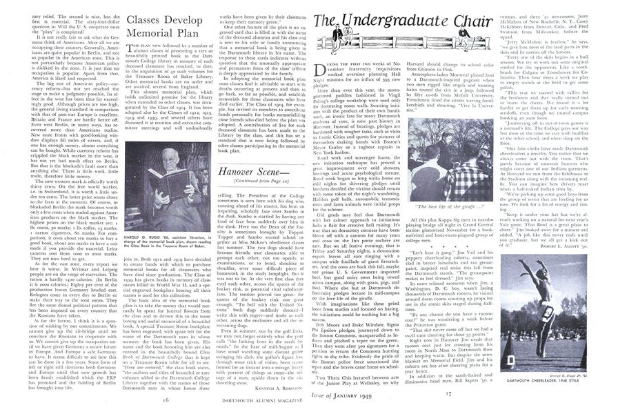 The Undergraduate Chair