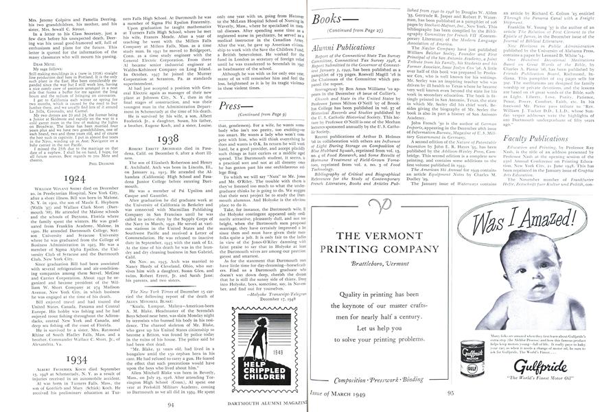 Alumni Publications