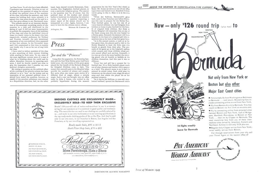 Joe and the "Princess"