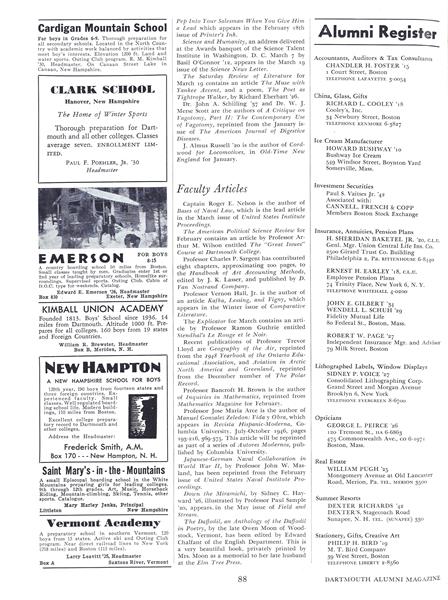 Faculty Articles