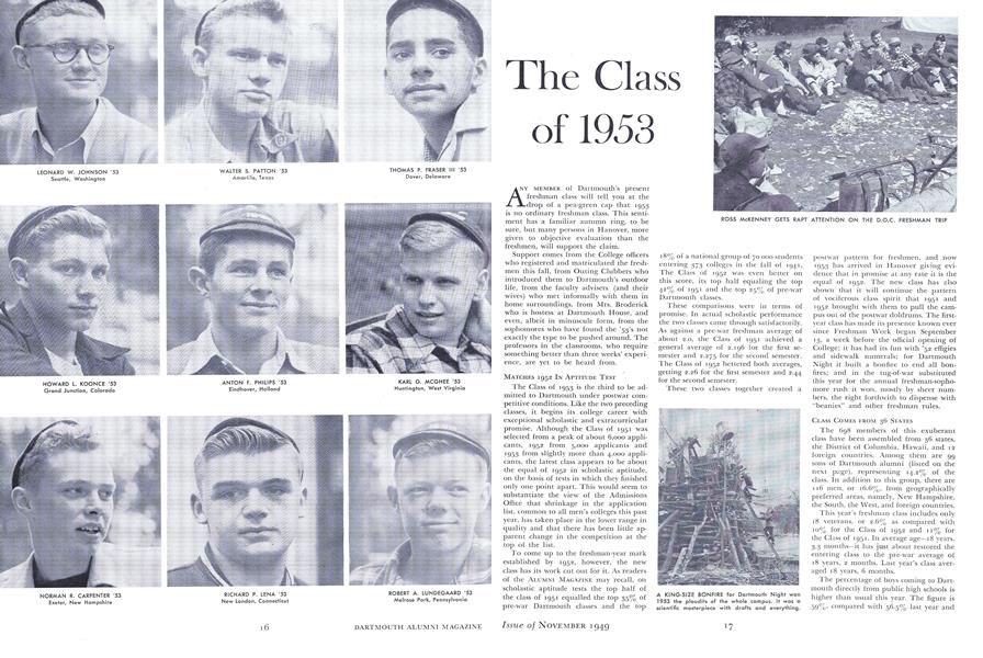 The Class of 1953