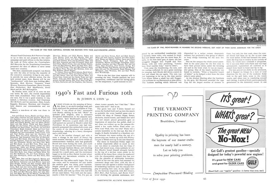 1940's Fast and Furious 10th