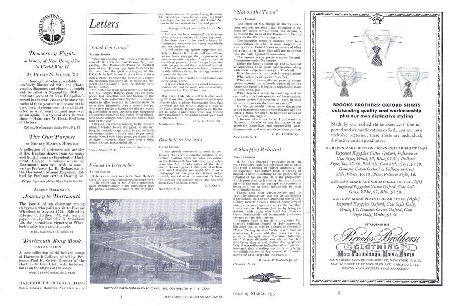 Letters