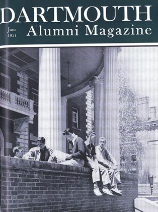 Alumni Fund Holding | Dartmouth Alumni Magazine | June 1951