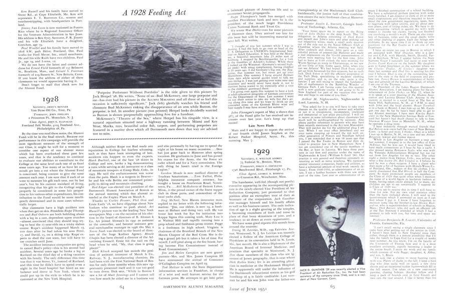 A 1928 Feeding Act