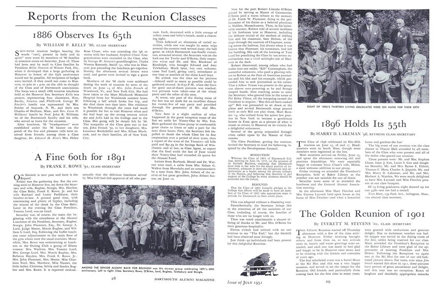 1886 Observes Its 65th
