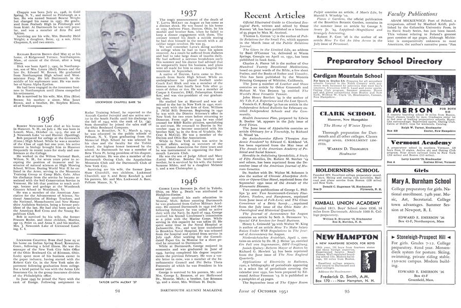 Faculty Publications