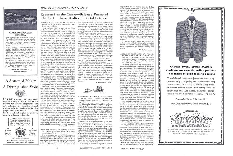A HISTORY OF AMERICAN ECONOMIC LIFE