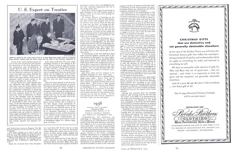 U.s. Expert on Treaties