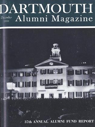 December 1951 | Dartmouth Alumni Magazine