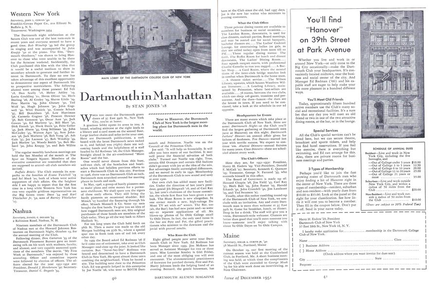 Dartmouth in Manhattan