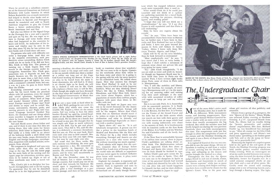 The Undergraduate Chair