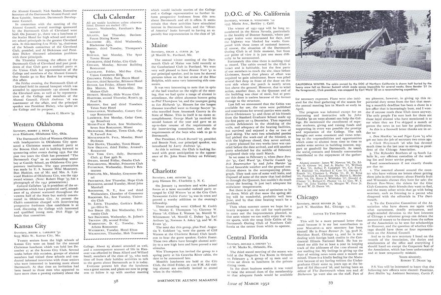 Club Calendar