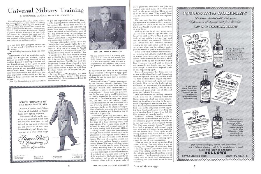 Universal Military Training