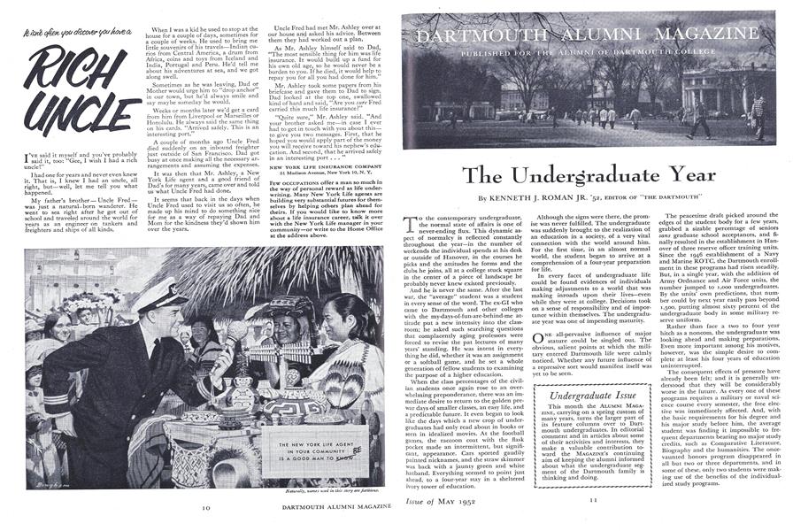 The Undergraduate Year